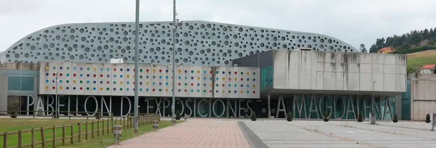 Imagen del Pabellón de Exposiciones de la Magdalena en la que tendra lugar el festival de Graceland